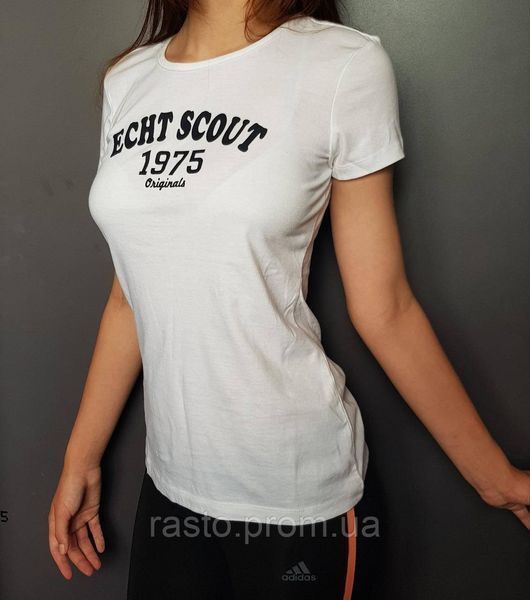 Белая спортивная футболка Echt Scout Германия подростковая рост 164-170 479 фото