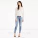 Женские джинсы LEVIS 711 Twisted синеголубые с легкими подратостями W26 W27 оригинал суперстрейчевые L711twisted фото 6
