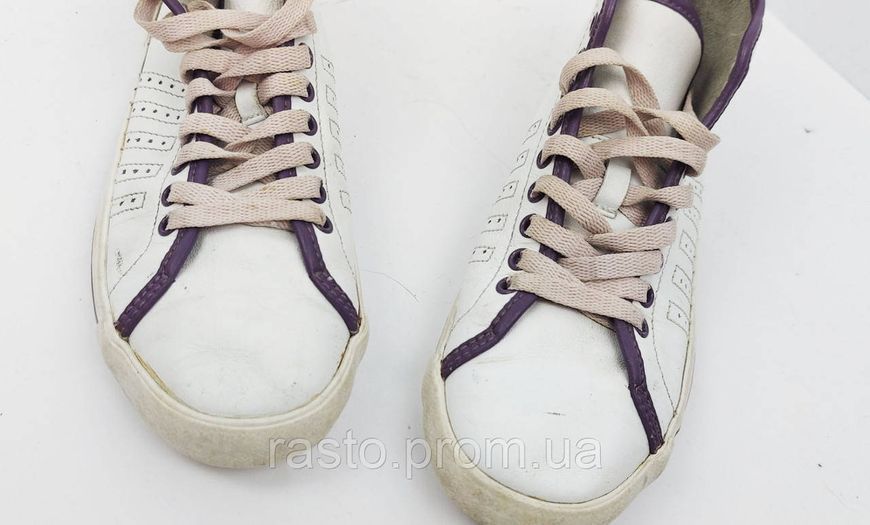 Белые кожаные кеды K-Swiss 91877115. Размер 37, 38 стелька 23.5 см 2254425365 фото
