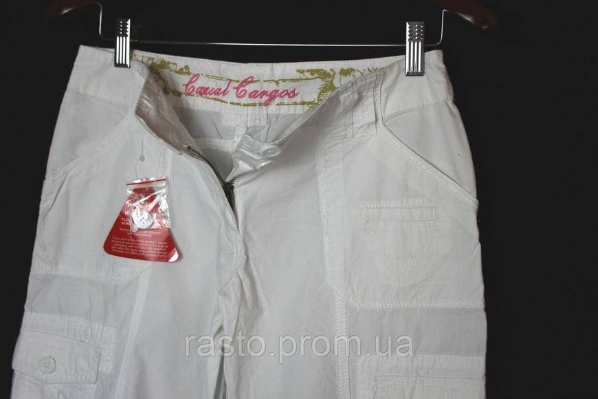 Летние белые штаны хлопок casual бренд SOUTCH Великобритания С, М, Л 538917224 фото