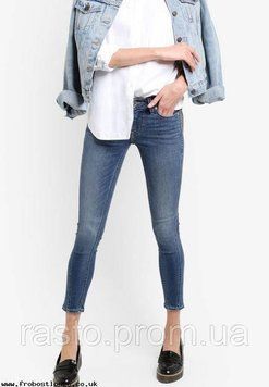 Женские джинсы LEVIS 711 Twisted W27 оригинал. Лимитировання коллекция L711twisted фото