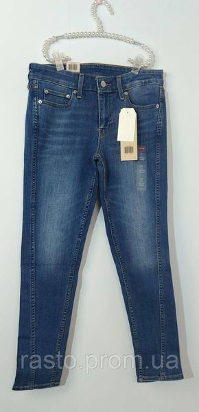 Женские джинсы LEVIS 711 Twisted W27 оригинал. Лимитировання коллекция L711twisted фото