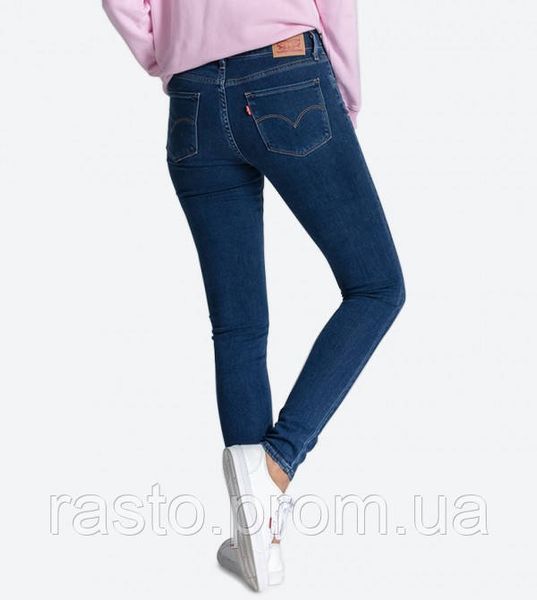 Женские узкие джинсы LEVIS 720 High-rise Super Skinny hipersoft скинни с высокой посадкой W26L28 Л720 софт фото