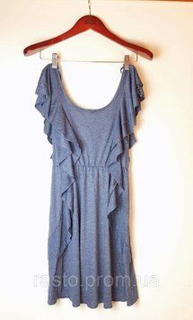 Синее легкое платье baby doll RARE Англия подросток хс, с распродажа 1009818277 фото