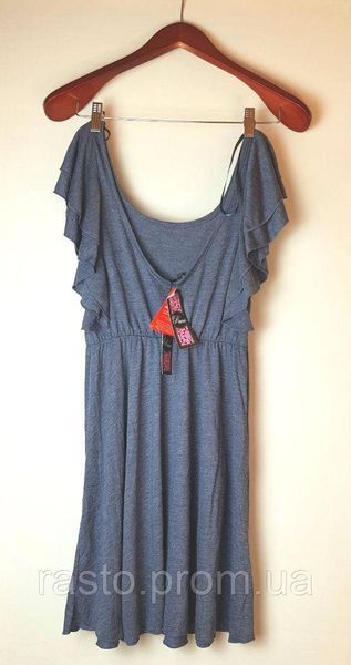 Синее легкое платье baby doll RARE Англия подросток хс, с распродажа 1009818277 фото