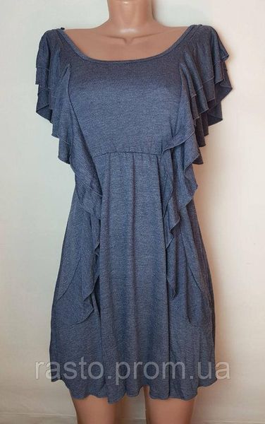 Синее легкое платье baby doll RARE Англия подросток хс, с распродажа 1009818277 фото