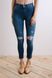 Женские джинсы с высокой посадкой LEVIS hight rise 721 синие дратые W25 L721dir фото 9