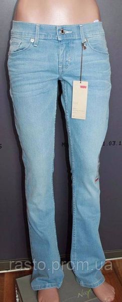 Джинсы levis 524 boot cut. Голубые классические джинсы W26 W30 Л14 фото
