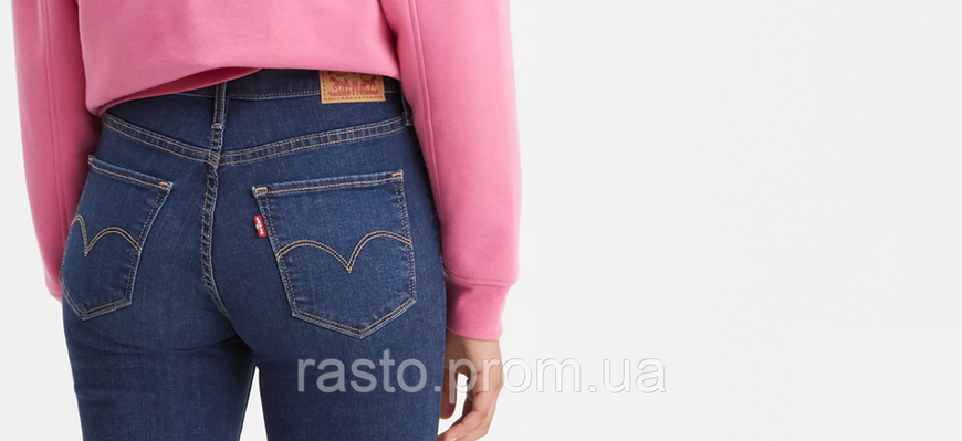 Женские джинсы LEVIS 720 скинни с высокой посадкой W27L30 дратые Sculptor Л720драт фото