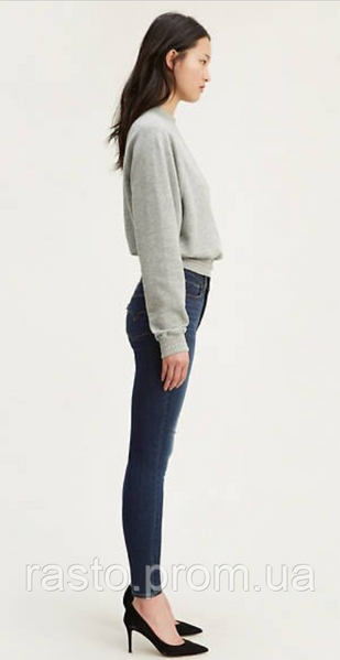 Женские джинсы LEVIS 310 shaping super skinny темносиние классика W27L30 . Формирующая фигуру серия Л310син фото