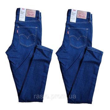 Женские джинсы LEVIS 310 shaping super skinny темносиние классика W27L30 . Формирующая фигуру серия Л310син фото