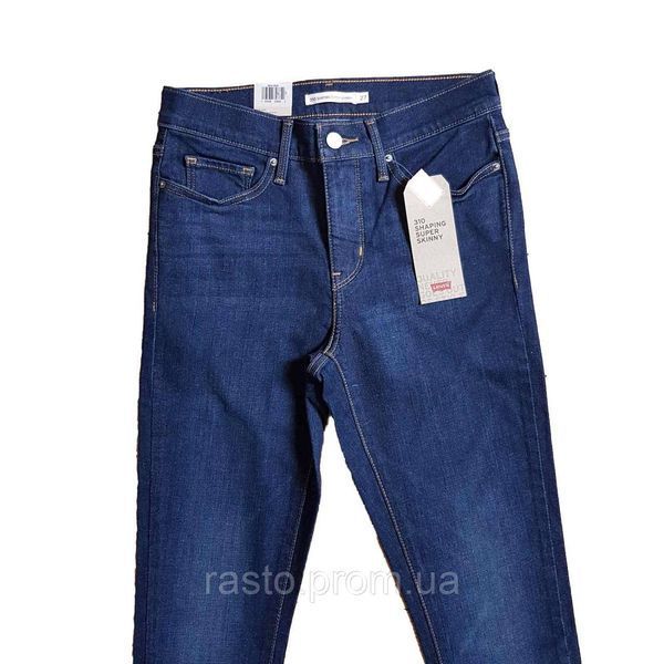 Женские джинсы LEVIS 310 shaping super skinny темносиние классика W27L30 . Формирующая фигуру серия Л310син фото