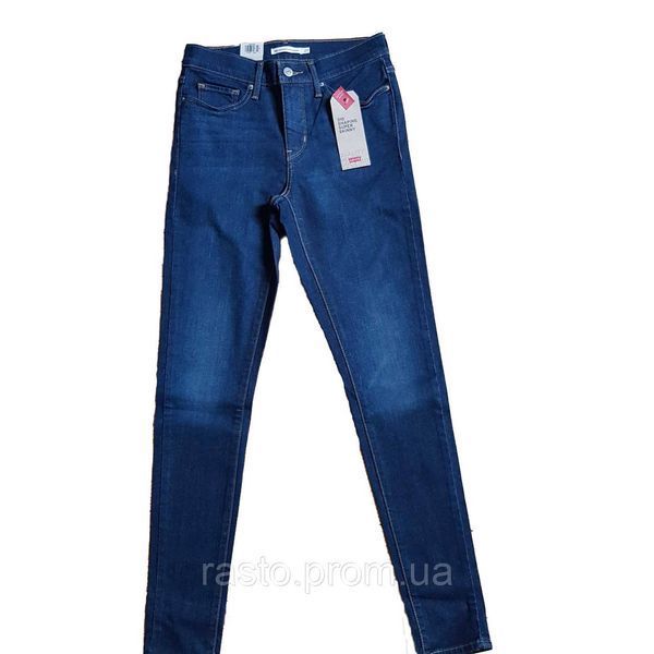 Женские джинсы LEVIS 310 shaping super skinny темносиние классика W27L30 . Формирующая фигуру серия Л310син фото