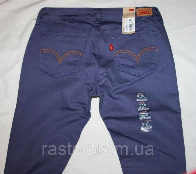 Джинсы Levis 535 legginns superskinny редкая модель! Сиреневые W30 Л535 сирен фото