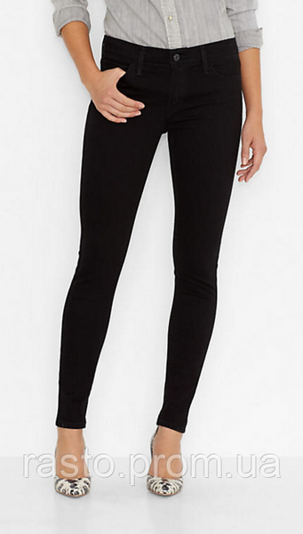 Джинсы скинни Levis 535 legginns superskinnyW32 плотные классика Л535 темносиние англ фото