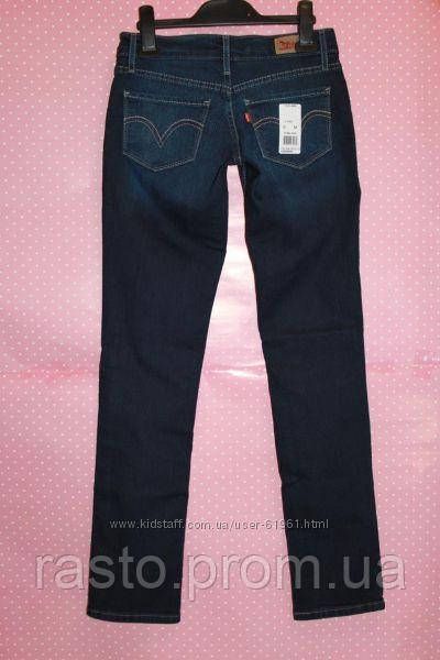 Женские подростковые джинсы LEVIS 524 straiht W24 L32 (размер 0) . Л22 фото