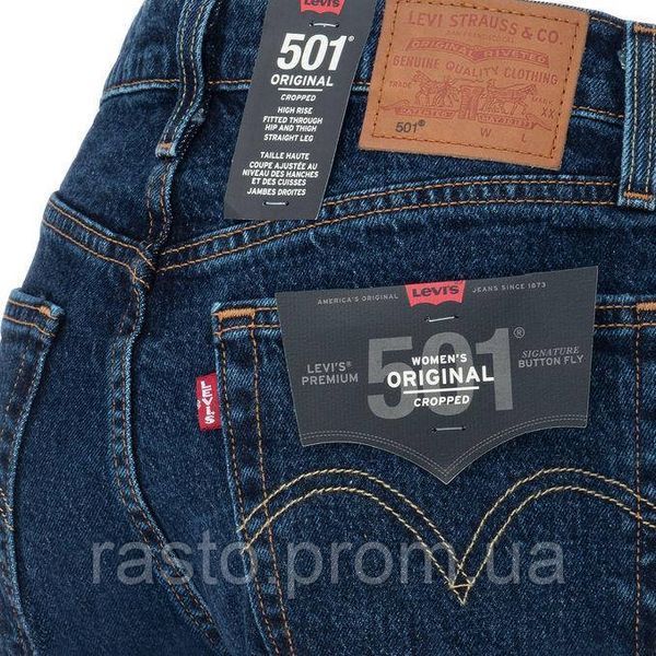 Женские укороченные джинсы501&reg; LEVI'S&reg; CROP jeans плотныеї Легендарная модель!36200-0184 W28, W29, W31 LevStr4 фото