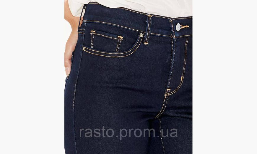 Женские джинсы Levis bold curve straight W25L32 темносиние оригинал США Л27 фото