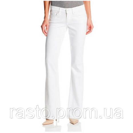 Женские белые джинсы с широкими штанинами Levi's 518 Boot Cut Jeans, 13 Medium (W31, W32) последние! Уценка LevSBoot1 фото