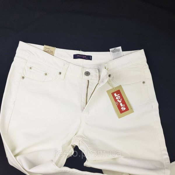 Женские белые джинсы с широкими штанинами Levi's 518 Boot Cut Jeans, 13 Medium (W31, W32) последние! Уценка LevSBoot1 фото
