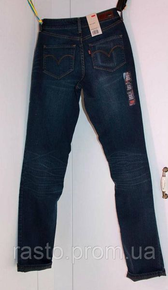 Женские джинсы Levis bold curve straight W25L32 синие оригинал из США Л26 фото