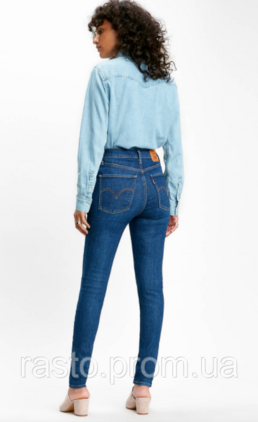 Жіночі джинси levis mile high super skinny W24, W25, W28 надвисока посадка! Преміумсерія.ХС, С, М LMile фото
