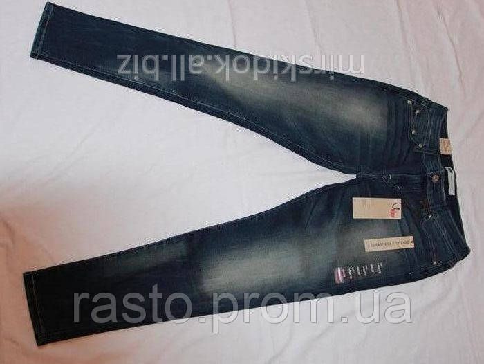 Джинсы Levis 535 legginns superskinny синие c потертостями W28, W29 . Оригинал США. Л535 терт фото