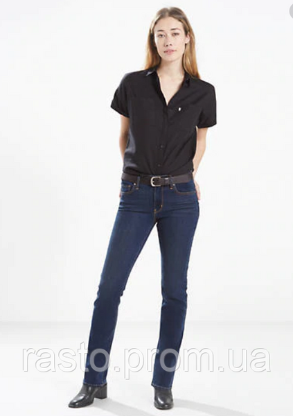 Женские подростковые джинсы LEVIS 524 straiht W25L32 (размер 1) . Л22 фото