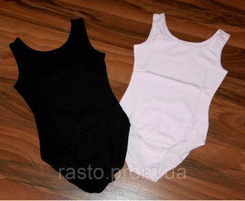 Купальник трико Danskin США 3-4, 4-5 лет хлопок черный 495173912 фото