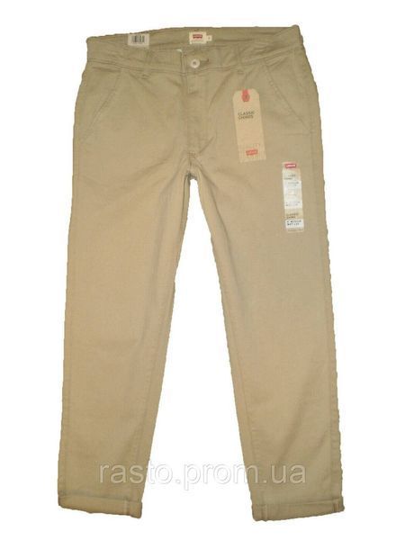 Бежевые женские штаны чиносы LEVIS CHINO W30, W31 1223924448 фото