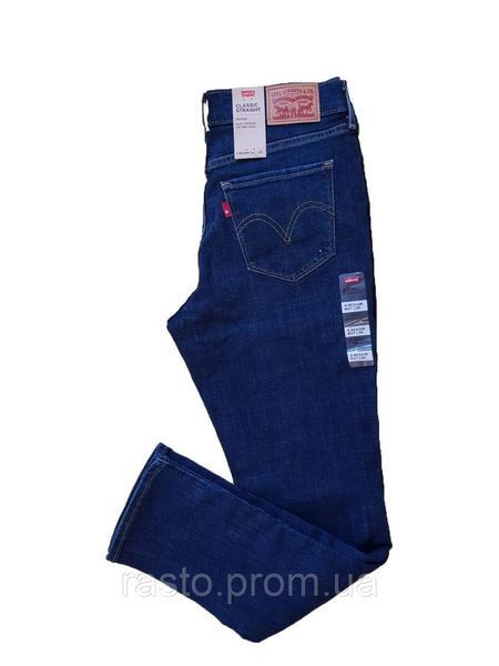 Женские джинсы LEVIS classic straight W27 L30 джинс с вискозой, суперкомфорт 1445031754 фото