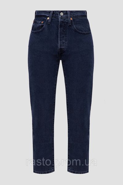 Женские классические прямые джинсы с высокой посадкой LEVIS 505 straight W30 L32 темносиние 1446004588 фото