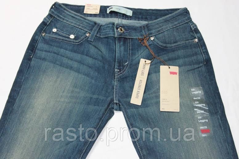 Женские джинсы LEVIS bold curve modern rise straight прямые джинсы на фигуру песочные часы W30 L34 495460747 фото