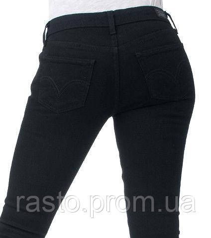 Levis legging Жіночі чорні звужені джинси W28 класичні чорні джинси скіні. LmidRiseSkinny фото