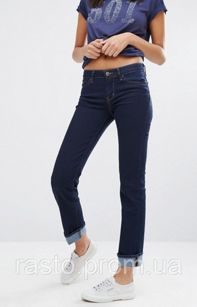 Женские джинсы LEVIS 714 straight W27 L30 инновационный стрейч 731346008 фото