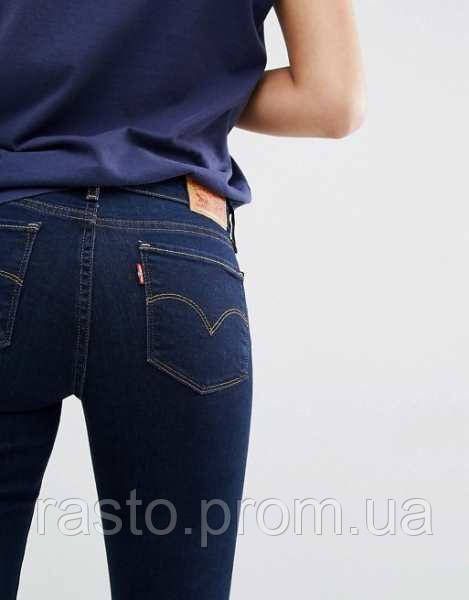 Женские джинсы LEVIS 714 straight W27 L30 инновационный стрейч 731346008 фото