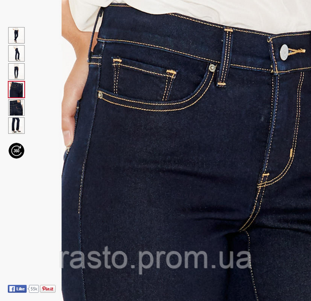Женские джинсы bold curve slim leg фигура песочные часы W30L32 638469102 фото