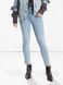 Женские джинсы с высокой посадкой LEVIS hight rise 721 синеголубые дратые W29. Сток. L721dir фото 1