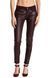 Женские кожаные джинсы levis 535 супер скинни W26 Levis super skinny biker jeans коричневые . Л535 кожа фото 6