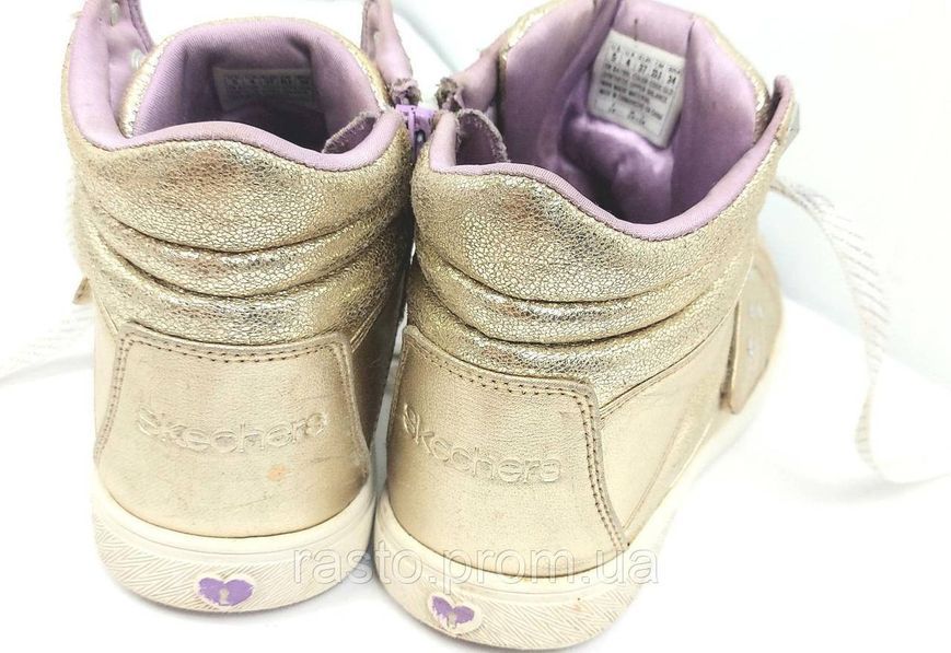 Детские ботинки для девочки Skechers SN84799L в стиле диско 37 размер 2301077650 фото