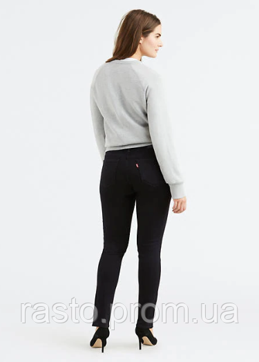 Женские джинсы скульптор LEVIS curvy skinny W27 формирование фигуры черные LcurvySkinny фото