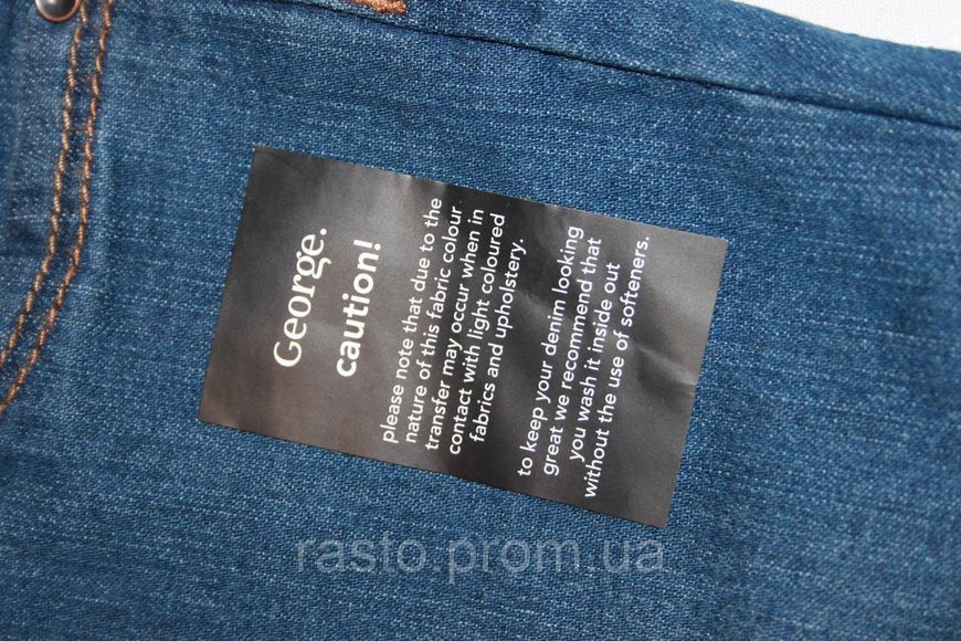 Женские джинсы GEORGE straight прямые классические джинсы с высокой посадкой 503527264 фото
