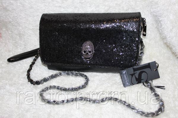 Стильная сумка клатч LAURA SCOTT в стиле Philipp Plein 492408450 фото