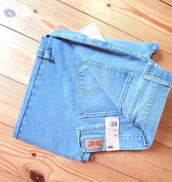 Levis 524 bootcut голубые W26L32, W30L32 классика Л14 фото