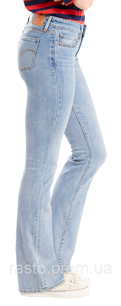 Levis 524 bootcut синие голубые W30 L32 классика Л14 фото
