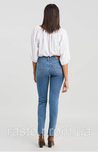 Женские черные джинсы слим скульптор LEVIS 312 shaping slim premium серия W26 1097190163 фото