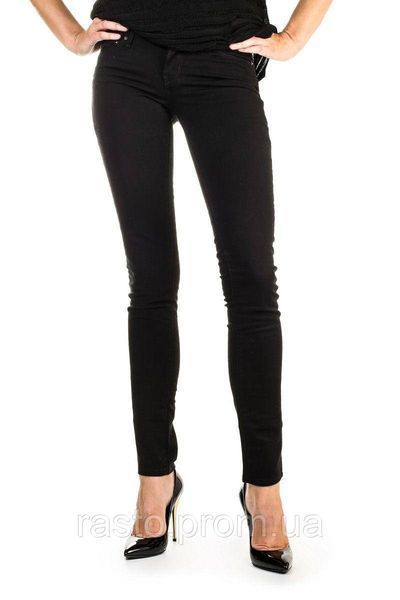 Черные джинсы скинни Levi's Demi Curve Modern Rise Skinny (оригинал). Размер W26L32. 2303450357 фото