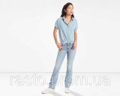 Levis 524 bootcut синие голубые W30 L32 классика Л14 фото