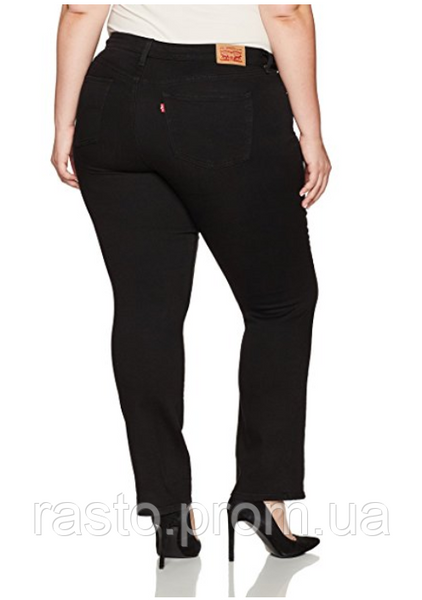 Женские классические черные джинсы LEVIS 414 Classic Stretch Straight Jeans W34 L32 (W16) оригинал. 641166919 фото