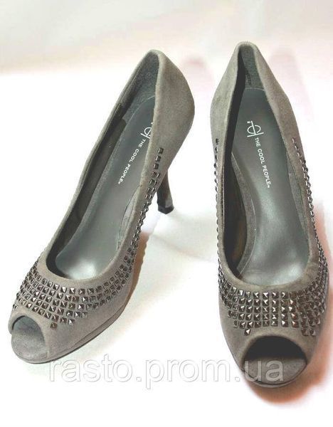 Замшевые женские туфли лодочки с открытым носком The cool people ALDO 36, 36.5, 38 размеры 958020270 фото